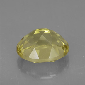 Quartz Gemstone in 11 x 9 mm (calibrated) Size for Sale, Quartz Stone in Lemon Color
