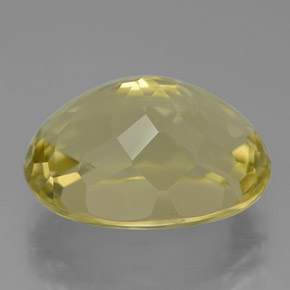 Quartz Gemstone in 16 x 12 mm (calibrated) Size for Sale, Quartz Stone in Lemon Color