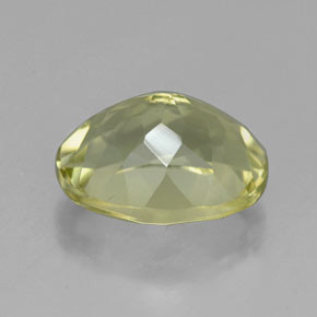 Quartz Gemstone in 11 x 9 mm (calibrated) Size for Sale, Quartz Stone in Lemon Color