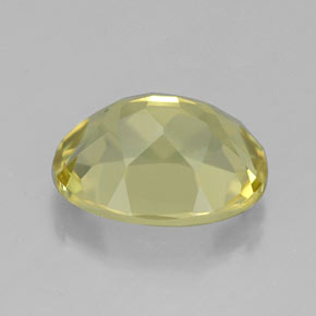 Quartz Gemstone in 11 x 9 mm (calibrated) Size for Sale, Quartz Stone in Lemon Color