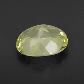 Quartz Gemstone in 11 x 9 mm (calibrated) Size for Sale, Quartz Stone in Lemon Color