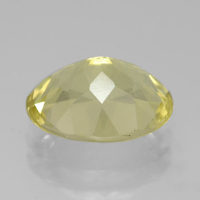 Quartz Gemstone in 11 x 9 mm (calibrated) Size for Sale, Quartz Stone in Lemon Color