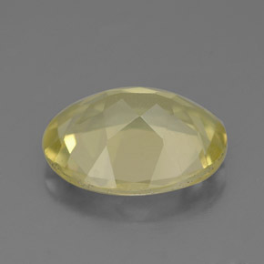 Quartz Gemstone in 11 x 9 mm (calibrated) Size for Sale, Quartz Stone in Lemon Color