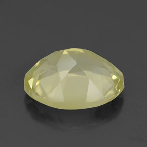 Quartz Gemstone in 11 x 9 mm (calibrated) Size for Sale, Quartz Stone in Lemon Color