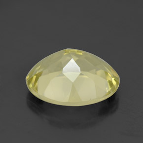 Quartz Gemstone in 11 x 9 mm (calibrated) Size for Sale, Quartz Stone in Lemon Color