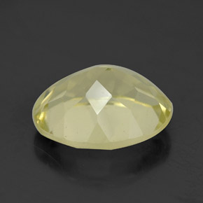 Quartz Gemstone in 11 x 9 mm (calibrated) Size for Sale, Quartz Stone in Lemon Color