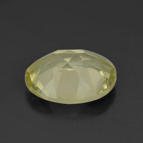 Quartz Gemstone in 11 x 9 mm (calibrated) Size for Sale, Quartz Stone in Lemon Color