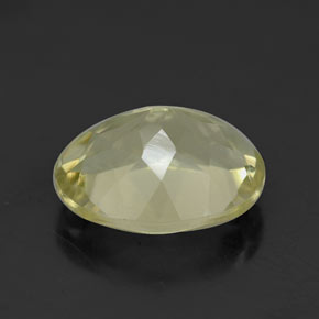 Quartz Gemstone in 11 x 9 mm (calibrated) Size for Sale, Quartz Stone in Lemon Color