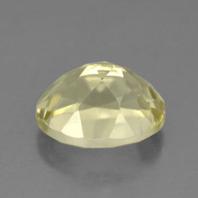 Quartz Gemstone in 11.3 x 9.4 mm Size for Sale, Quartz Stone in Lemon Color