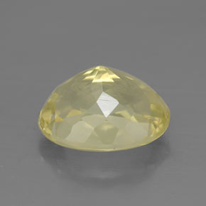 Quartz Gemstone in 11.9 x 9.3 mm Size for Sale, Quartz Stone in Lemon Color