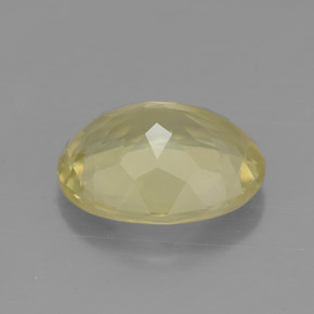 Quartz Gemstone in 11 x 9 mm (calibrated) Size for Sale, Quartz Stone in Lemon Color