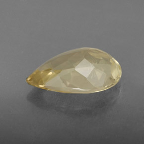 Quartz Gemstone in 12.2 x 8.4 mm Size for Sale, Quartz Stone in Lemon Color