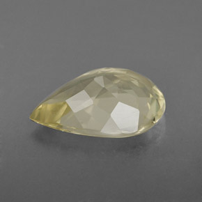 Quartz Gemstone in 12.2 x 8.6 mm Size for Sale, Quartz Stone in Lemon Color