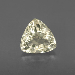 1.81 ct Yellow Quartz Gemstone, Quartz Gem in Trillion Facet Shape for Sale.