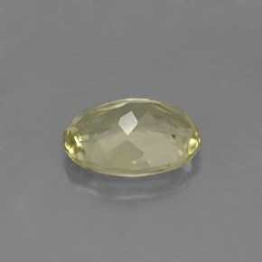 Quartz Gemstone in 9.1 x 6.7 mm Size for Sale, Quartz Stone in Lemon Color