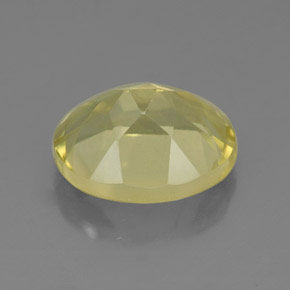 Quartz Gemstone in 11 x 9 mm (calibrated) Size for Sale, Quartz Stone in Lemon Color