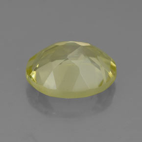 Quartz Gemstone in 11 x 9 mm (calibrated) Size for Sale, Quartz Stone in Light Yellow Color