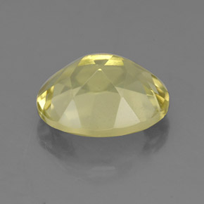 Quartz Gemstone in 11 x 9 mm (calibrated) Size for Sale, Quartz Stone in Lemon Color