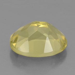 Quartz Gemstone in 11 x 9 mm (calibrated) Size for Sale, Quartz Stone in Lemon Color