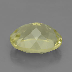 Quartz Gemstone in 11 x 9 mm (calibrated) Size for Sale, Quartz Stone in Lemon Color