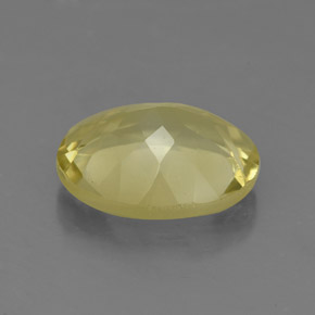 Quartz Gemstone in 11 x 9 mm (calibrated) Size for Sale, Quartz Stone in Lemon Color