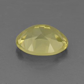 Quartz Gemstone in 11 x 9 mm (calibrated) Size for Sale, Quartz Stone in Lemon Color