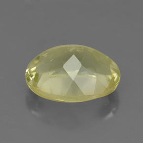 Quartz Gemstone in 11 x 9 mm (calibrated) Size for Sale, Quartz Stone in Lemon Color