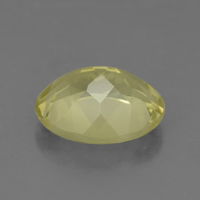 Quartz Gemstone in 11 x 9 mm (calibrated) Size for Sale, Quartz Stone in Lemon Color