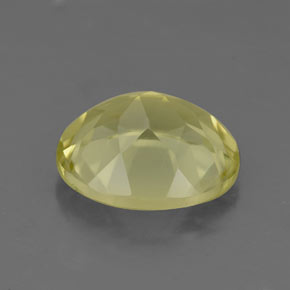 Quartz Gemstone in 11 x 9 mm (calibrated) Size for Sale, Quartz Stone in Lemon Color