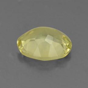 Quartz Gemstone in 11 x 9 mm (calibrated) Size for Sale, Quartz Stone in Lemon Color