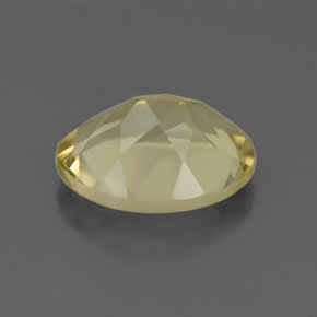 Quartz Gemstone in 11 x 9 mm (calibrated) Size for Sale, Quartz Stone in Lemon Color