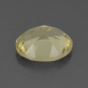 Quartz Gemstone in 11 x 9 mm (calibrated) Size for Sale, Quartz Stone in Lemon Color