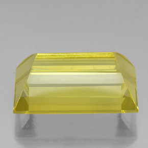 Quartz Gemstone in 24.5 x 16.4 mm Size for Sale, Quartz Stone in Lemon Color