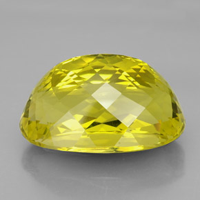 Quartz Gemstone in 34.6 x 23.2 mm Size for Sale, Quartz Stone in Lemon Color