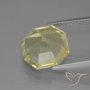 Quartz Gemstone in 11 x 11 mm (calibrated) Size for Sale, Quartz Stone in Laguna Yellow Color