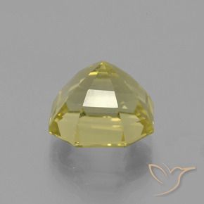 Quartz Gemstone in 13 x 13 mm (calibrated) Size for Sale, Quartz Stone in Medium-Light Yellow Color