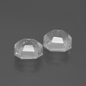 Quartz Gemstone in 7.9 x 7.9 mm Size for Sale, Quartz Stone in White Color
