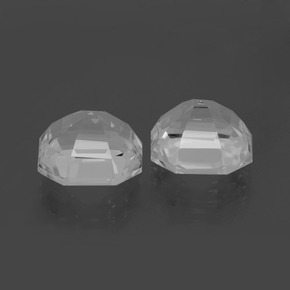 Quartz Gemstones in 12 x 12 mm Size for Sale, Quartz Stones in White Color