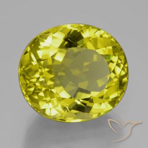 29.97 ct Yellow Quartz Stone, Natural Quartz in Oval Facet Shape for Sale