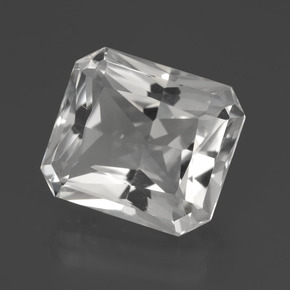 White Quartz Gem - 11.7ct Octagon / Scissor Cut (ID: 398992)
