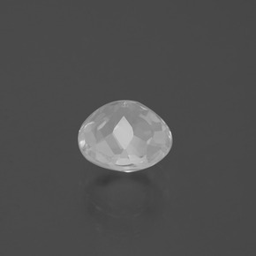 Quartz Gemstone in 7.6 mm Size for Sale, Quartz Stone in White Color