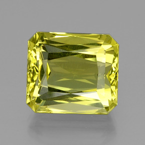 20.62 ct Yellow Quartz Gemstone, Quartz Gem in Octagon / Scissor Cut Shape for Sale.