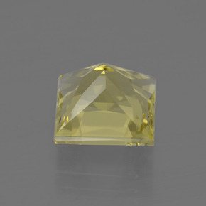 Quartz Gemstone in 9 x 9 mm (calibrated) Size for Sale, Quartz Stone in Lemon Color