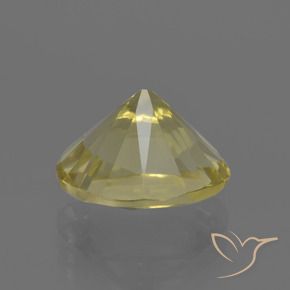 Quartz Gemstone in 11 x 9 mm (calibrated) Size for Sale, Quartz Stone in Laguna Yellow Color