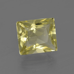 3.79 ct Yellow Quartz Stone, Natural Quartz in Baguette / Scissor Cut Shape for Sale