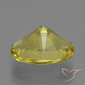 Quartz Gemstone in 14.1 x 10.8 mm Size for Sale, Quartz Stone in Light Yellow Color