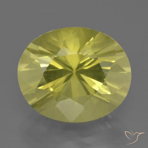 Quartz Jaune oval diamond-cut 10,74 ct du Brésil, dimension 15,7 x 13,2mm, pierre gemme naturelle Irradié, pureté vvs-vs, 1 pièce Quartz de couleur Jaune moyen, dureté Mohs de 7 convient aux bijoux de tous les jours, pierre de sagesse, Photo A