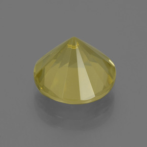 Quartz Gemstone in 11 mm (calibrated) Size for Sale, Quartz Stone in Lemon Color