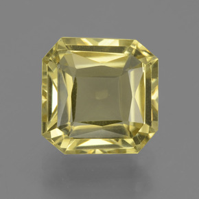 Mellow Yellow Кварц Камень - 5.2ct Огранка Октагон / Ножницы (ID: 404729)