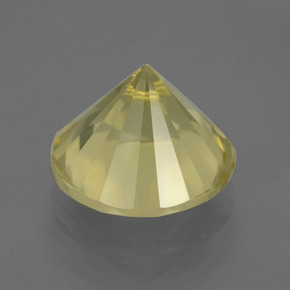 Quartz Gemstone in 13 mm (calibrated) Size for Sale, Quartz Stone in Lemon Color